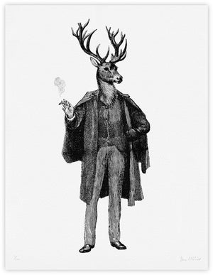 Buck ~ giclee print