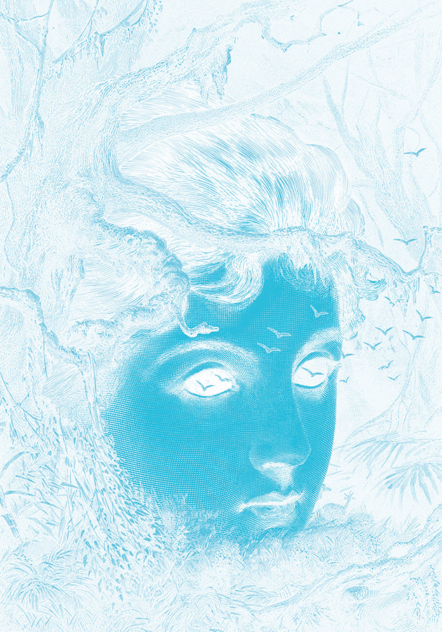Forest Blue inverted looking right