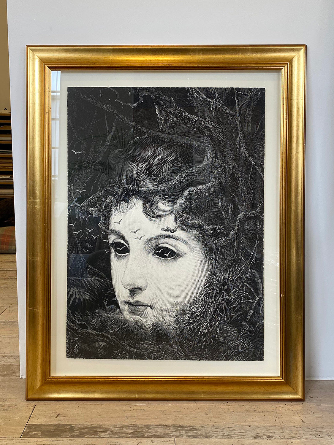'Forest' - giclee print - framed