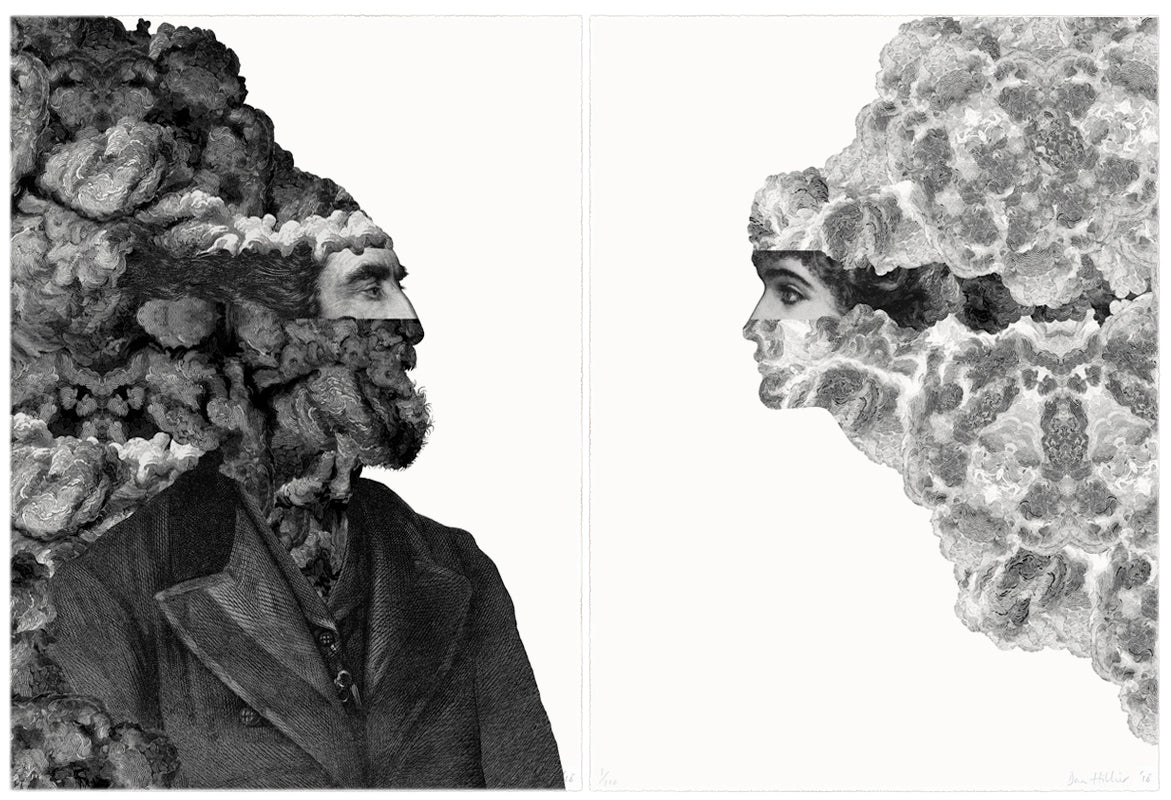 Frontiers - diptych