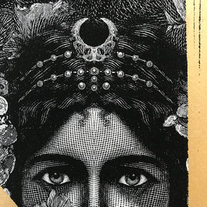 Praise Be To The Goddess Remembered - ready framed - 66cm x 86cm