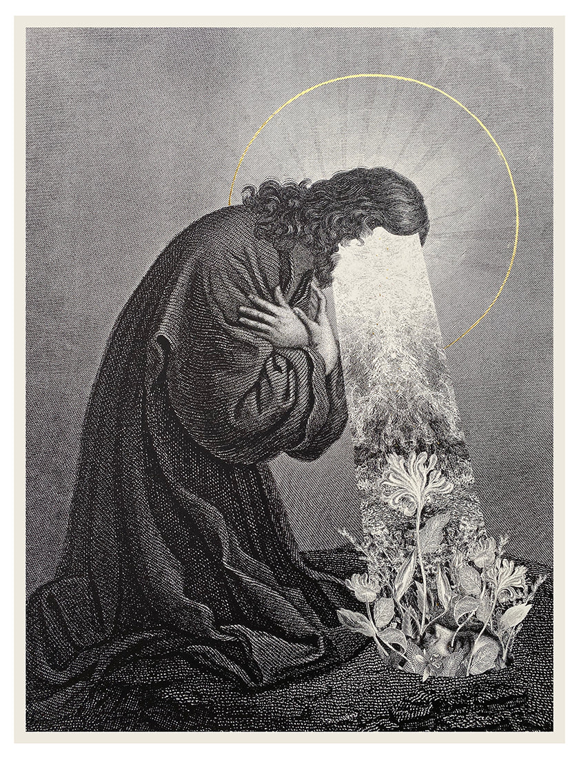 Ground ~ with gold leaf detailing