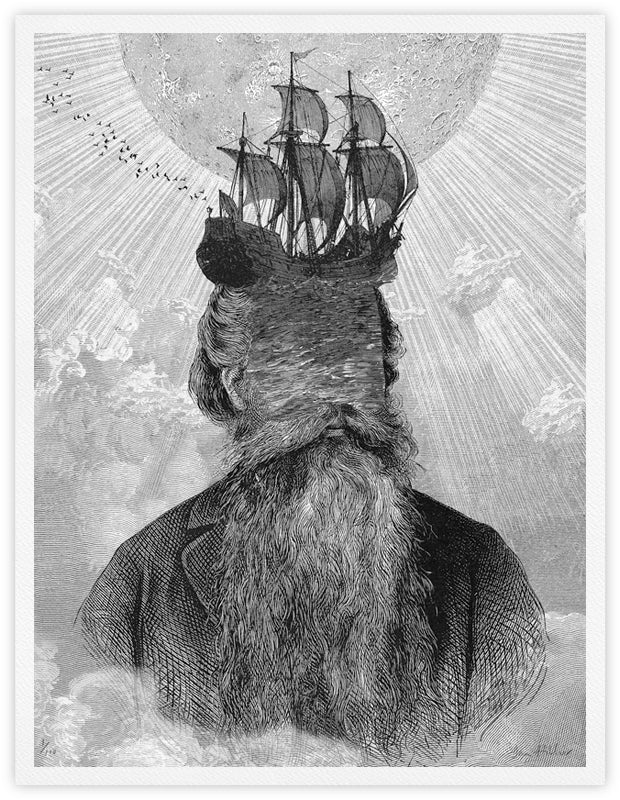 Lunar Seas - giclee print
