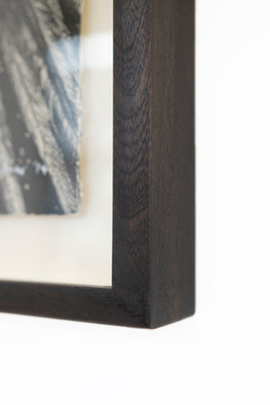 'Meta' ~ ready framed in dark sapele wood, 66cm x 86cm