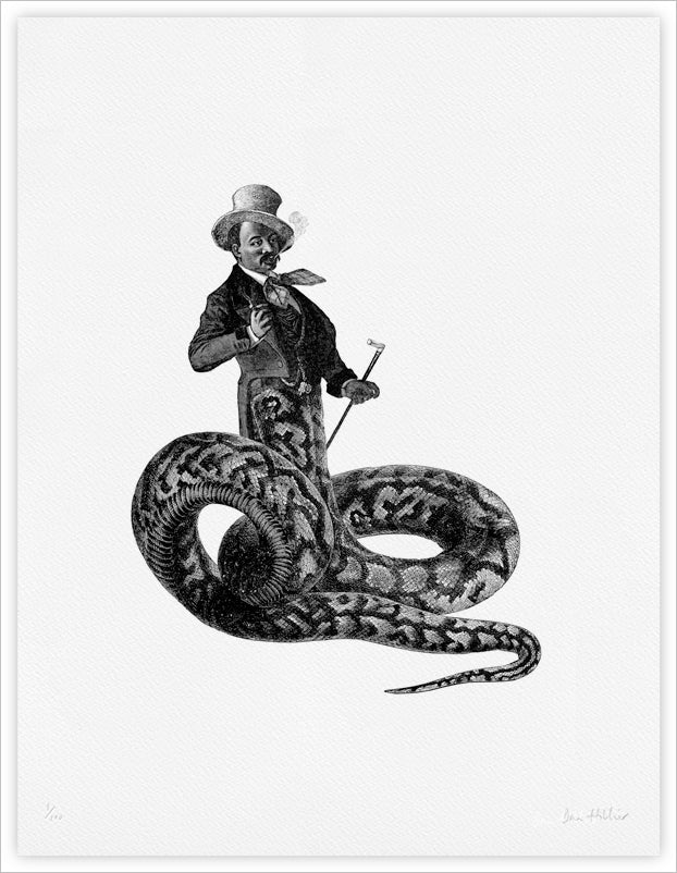 Serpentine - giclee print