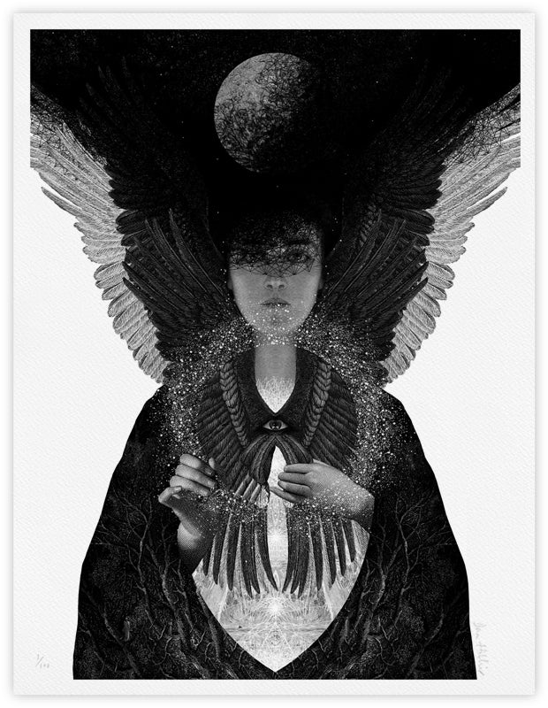 Shade of the Living Light - giclee print
