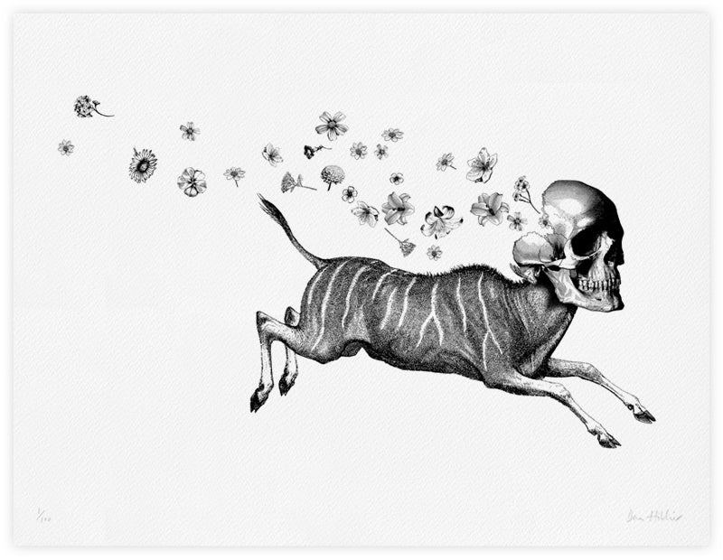 Towards Death - giclee print